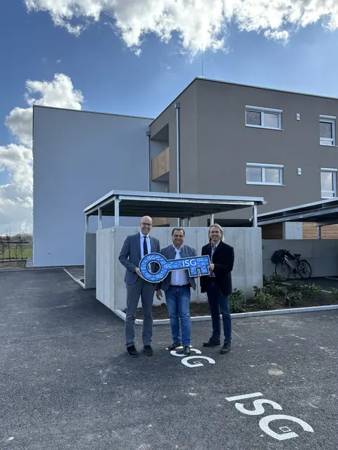 Schlüssel für 20 neue Mietwohnungen übergeben