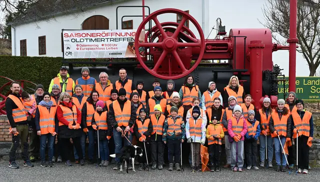Gemeinsam für eine saubere Zukunft: Erfolgreiche Müllsammelaktion in Leiben