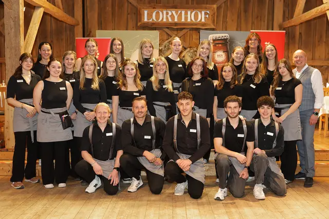 Das Loryhofteam begeisterte durch perfektes Service. | Foto: Maringer/MeinBezirk