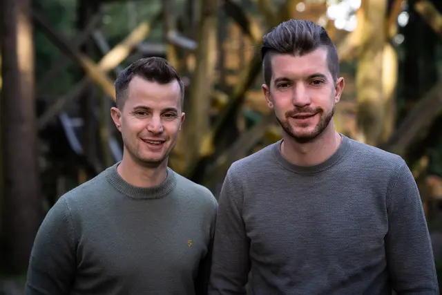Johannes (l.) und Jakob Schopf. | Foto: Waldentdeckerwelt