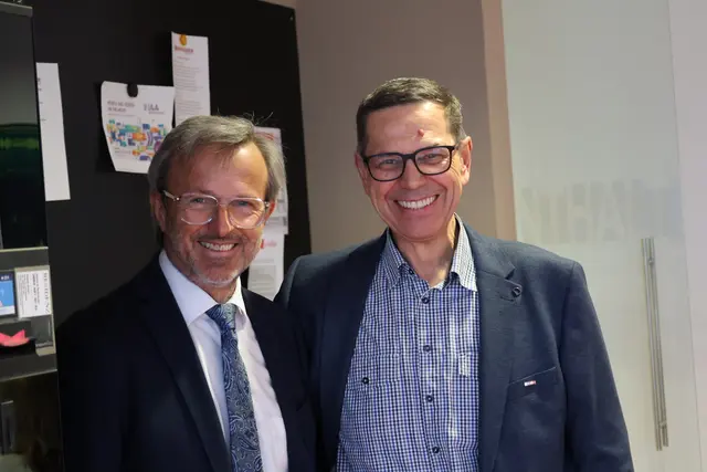 Rudolf Stich und Hans Moser | Foto: MeinBezirk/Constance Haslberger