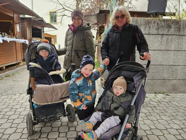 Jonas und Elke Weigl mit Fabian, Manuel und Regina Distelberger | Foto: Simon Glösl