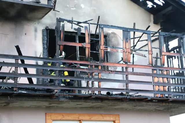 45 Minuten nach der Alarmierung wurde „Brand aus“ gegeben. | Foto: FF Maria Schmolln