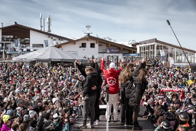 Die Stimmung in Nauders war sensationell. | Foto: RudiWyhlidal