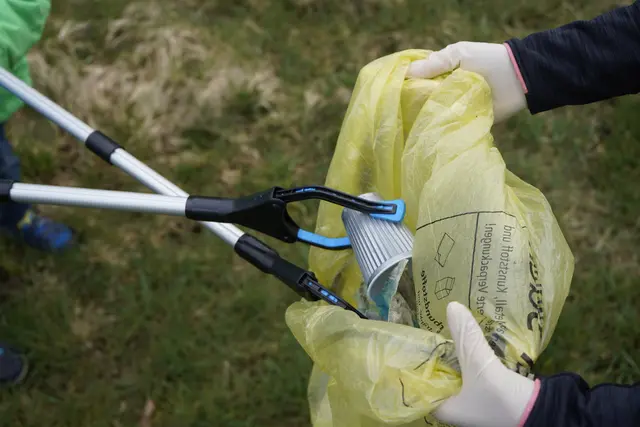 Müllsammelaktion in der Gemeinde Maria Wörth