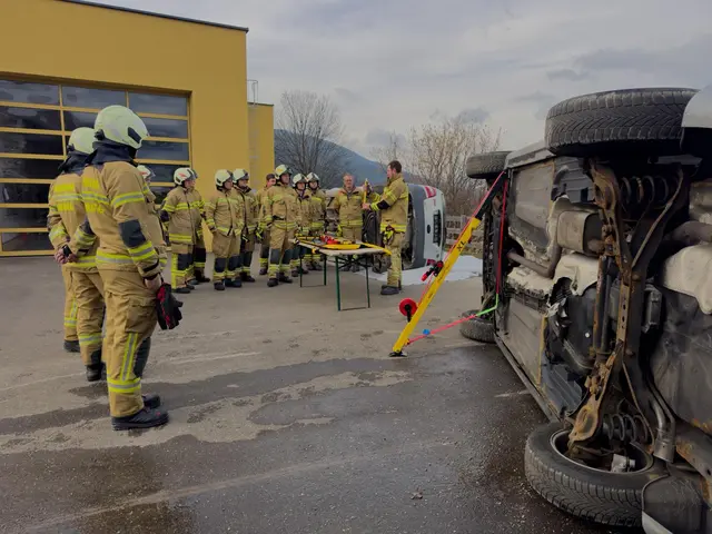 Beim Schulungstag der Feuerwehr Tamsweg am 14. März 2026. | Foto: OVI Keidel Thomas