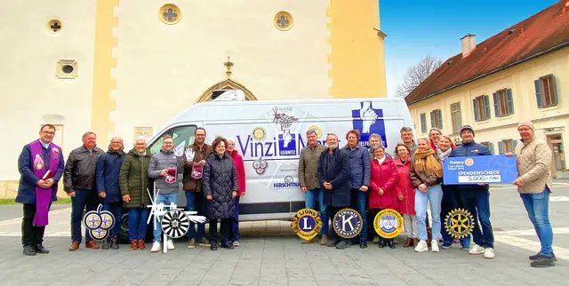 Leibnitzer Serviceclubs unterstützen den Vinzimarkt