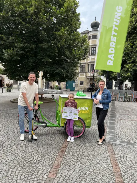 Grüne Radrettung startet Tour durch Linz