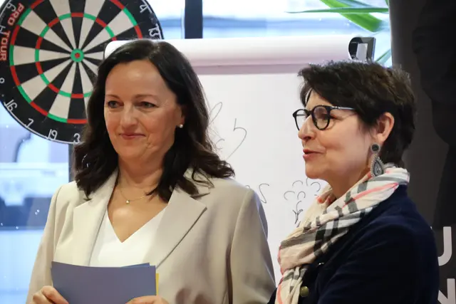 Sabine Neuhuber und Renate Ozlberger | Foto: MeinBezirk/Constance Haslberger