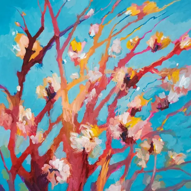 Seit dem 19. März 2026 zeigt die Galerie Toplev in der Stadt Salzburg die neue Ausstellung „It Smells like spring“ des zeitgenössischen Malers Krassimir Kolev.  | Foto: Krassimir Kolev