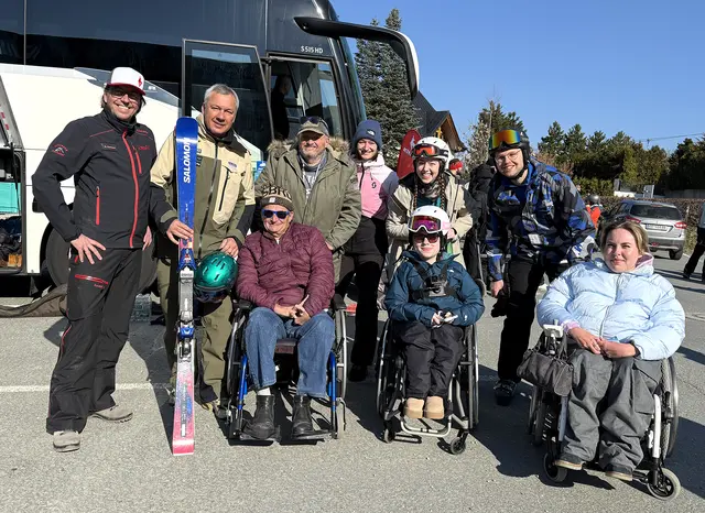 Inklusiver Skisport am Kitzbüheler Horn