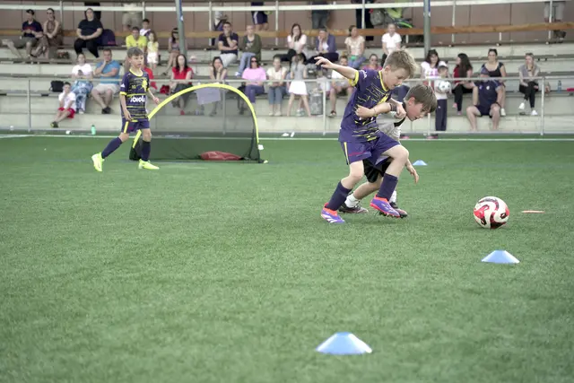 Junge Fußballerinnen und Fußballer aus der U7 und U8 können beim DSC Juniors Funino Cup wieder ihr Talent zeigen. | Foto: MeinBezirk/Simon Michl