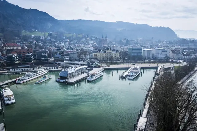 Die Flotte der Vorarlberg Lines ist ab sofort startbereit. | Foto: Studio Fasching