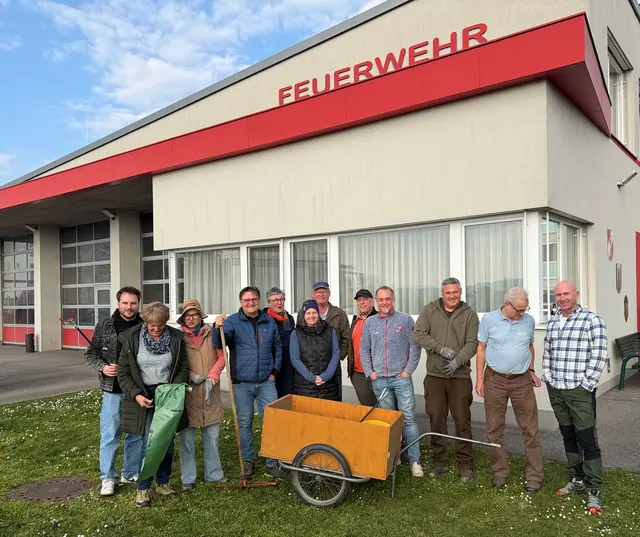 Rund 60 Feldkirchner sammelten 150 Kilogramm Müll