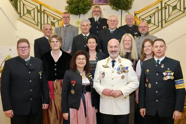 So feierte der Kameradschaftsbund sein Fest im Stadtsaal Pulkau