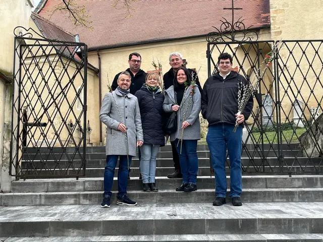 Bürgermeister Andreas Berger mit Gemeinderätinnen und Gemeinderäten. | Foto: Gemeinde Altlichtenwarth