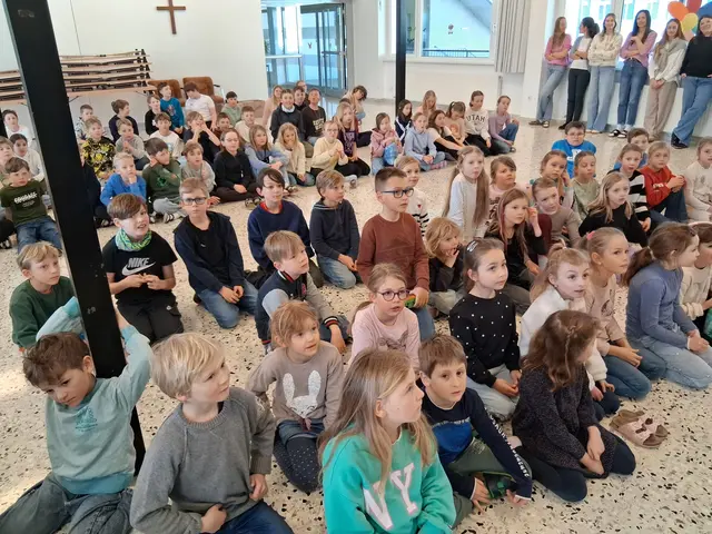 Impressionen die Kinder machen sich bereit.