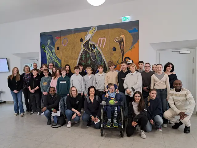 Althofener Firmlinge auf Besuch im Dözesanhaus