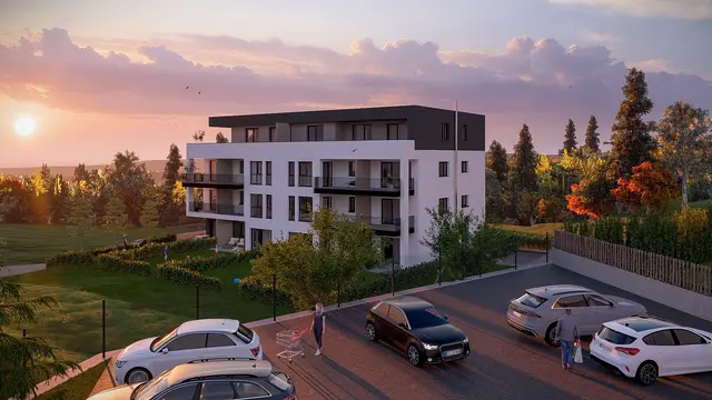 Bauträger der Anlage ist das Wohnungsbauunternehmen Sirok Immobilien GmbH aus St. Roman.“  | Foto: Sirok Immobilien GmbH.
