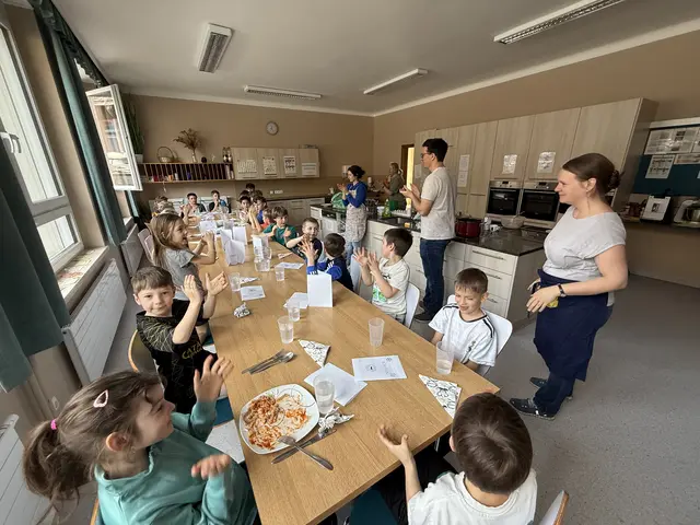 Die Jungfußballerinnen und -fußballer aus Lunz am See erhielten Nachhilfe in Sachen "gesunde Ernährung". | Foto: ASKÖ Lunz am See