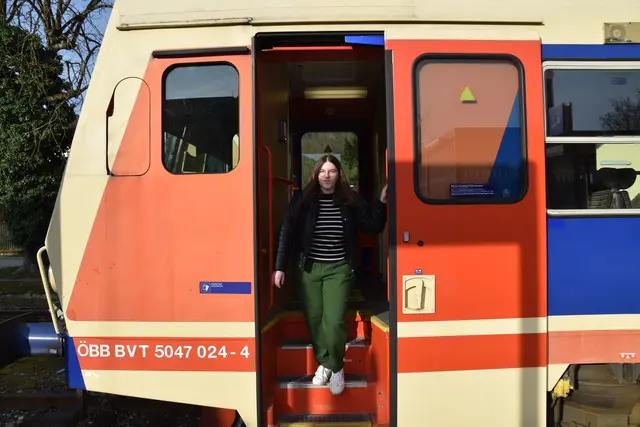 Nicole Lugbauer aus Miesenbach pendelt mit dem Auto und mit dem Zug zu ihrem Arbeitsplatz in Melk. | Foto: Roland Mayr/MeinBezirk Scheibbs
