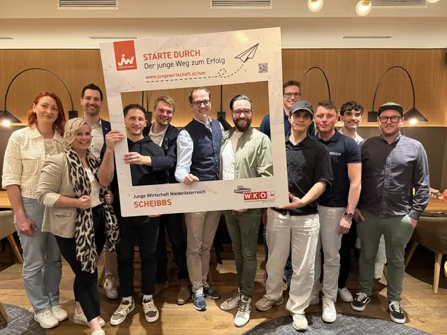 Jungunternehmer beim 