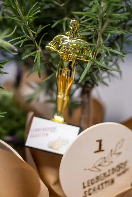 Die Siegerehrung war im Stile der Oscarverleihung gestaltet. | Foto: Husar