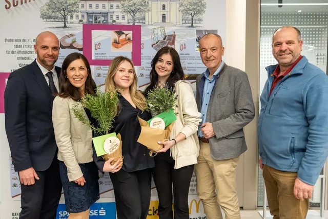 S.Feil, J.Narbeshuber, L.Eibler, E.Berger, A.Ramharter, W.Heiden.  | Foto: Husar
