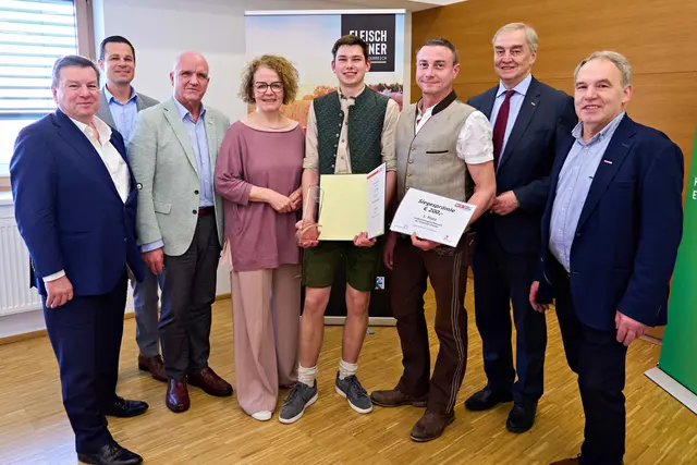 Der Fleischer-Nachwuchs zeigte beim Lehrlingswettbewerb sein ganzes Können.