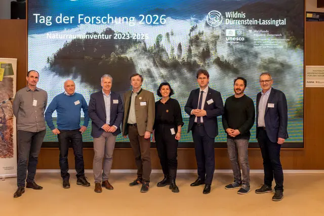 "Tag der Forschung" in Lunz: Die Naturrauminventur unterstreicht die Bedeutung des Wildnisgebiets als international einzigartigem Refenzraum. | Foto: Katharina Pfligl/Wildnisgebiet Dürrenstein-Lassingtal