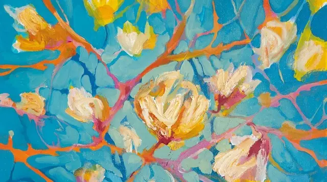 Seit dem 19. März 2026 zeigt die Galerie Toplev in der Stadt Salzburg die neue Ausstellung „It Smells like spring“ des zeitgenössischen Malers Krassimir Kolev.  | Foto: Krassimir Kolev