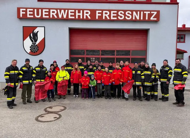 Freiwillige Feuerwehr beteiligte sich am Frühjahrsputz