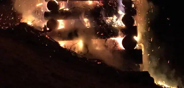 Feuer, Osterfeuer (Symbolfoto) | Foto: pjw
