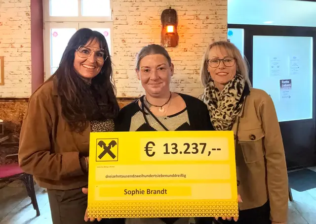Powerfrauen zeigen Herz: 13.000 Euro für Sophie Brandt gesammelt