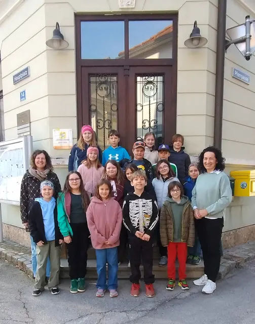 Besuch am Gemeindeamt