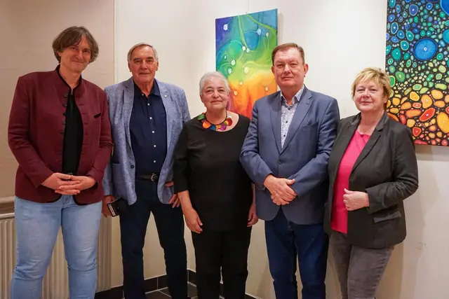 Ausstellungseröffnung von Sigrid Jonak im Alten Rathaus