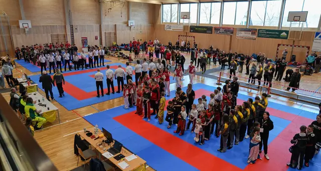 Volles Haus bei den Österreichischen Kickbox-Meisterschaften am letzten März-Wochenende in Gleinstätten | Foto: ÖBFK