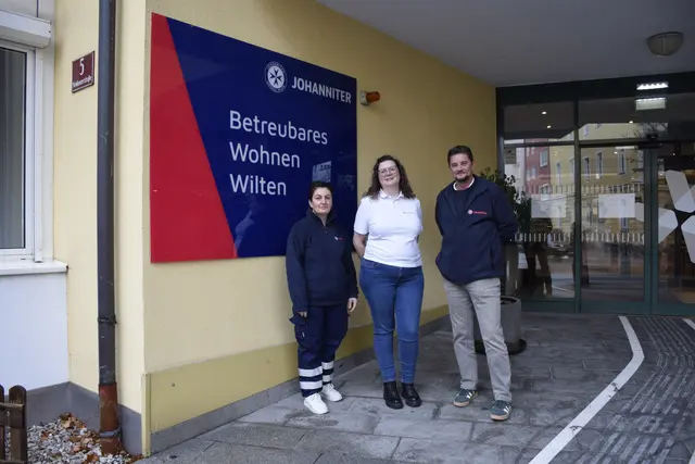 Seit August 2025 haben die Johanniter die Hauskrankenpflege im ehemaligen Veldidenapark übernommen, der nun Betreubares Wohnen Wilten heißt.
 | Foto: Johanniter