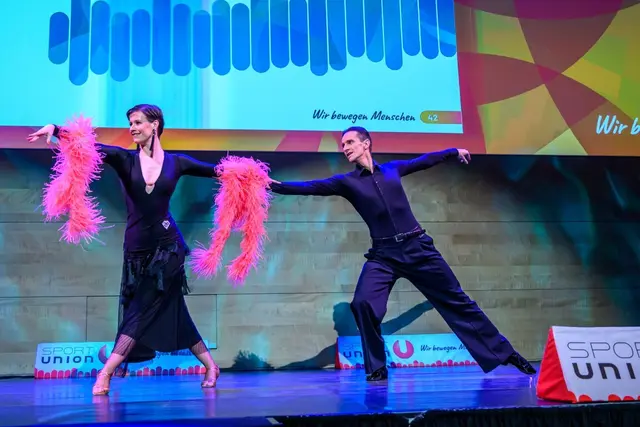 Maximilian Kopt und Daniela Seiringer vom UTSC Linz. | Foto: cityfoto.at