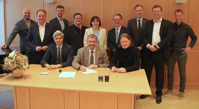 Startschuss für den Neubau der Mittelschule Feldkirchen