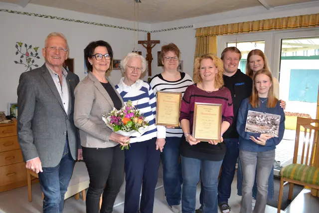 Großartige Gästeehrung