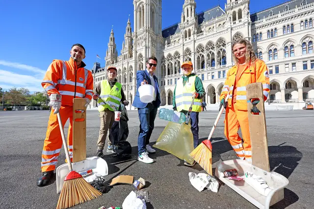 Die 48er laden alle in Wien zum Frühjahrsputz ein