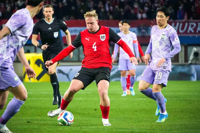 Österreich ließ in einigen Phasen auch Räume zu – die nutzten die Südkoreaner oft souverän aus. Damit wurde das Spiel zum echten Härtetest. | Foto: 	APA-Images / Pressefoto Scharinger / Daniel Scharinger