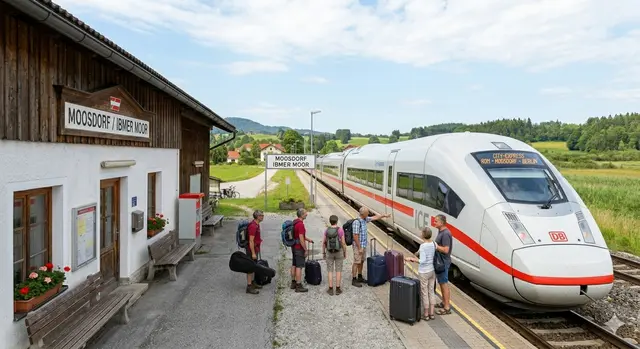 Moosdorf wird zentraler Moorbahnhof