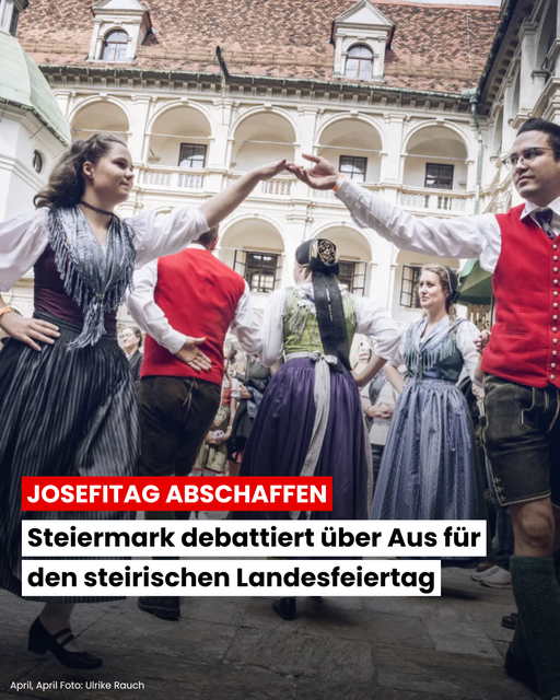 Wird aktuell diskutiert ob der steirische Landesfeiertag am 19. März abgeschafft werden soll? – Natürlich nicht. Da wollten wir euch nur einen Bären aufbinden.  | Foto: Ulrike Rauch