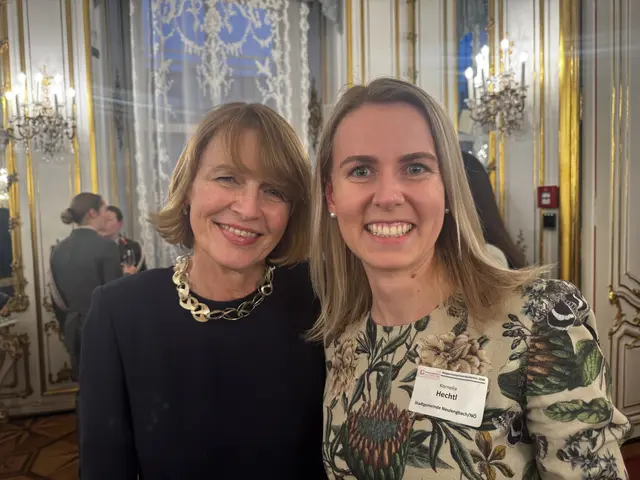 Elke Büdenbender, die "First Lady" Deutschlands", mit Kornelia Hechtl bei der Bürgermeisterinnenkonferenz 2026 in der Wiener Hofburg | Foto: Österreichischer Gemeindebund