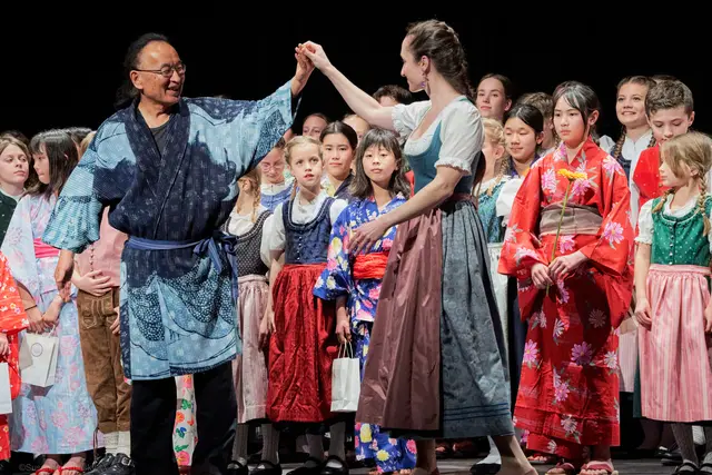 Katja Kalmar und Nobuhito Tsubakino. | Foto: Susanne Grunsky