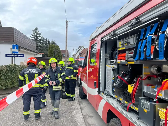 Gasleitung beschädigt