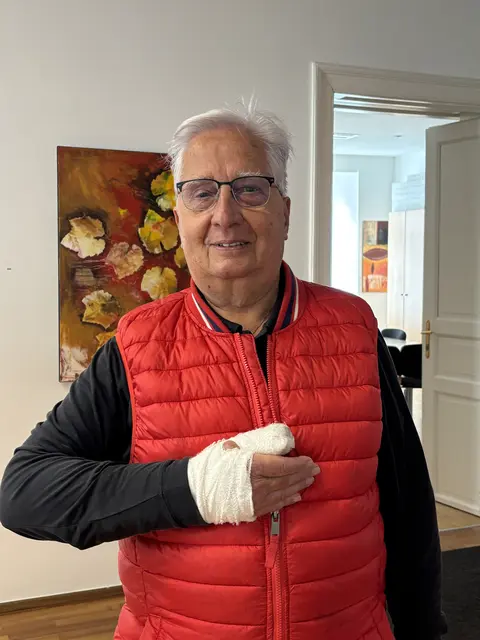 Rupert Mathy wurde für ein MRT nach Graz bzw. Leibnitz verwiesen. | Foto: MeinBezirk/Waltraud Fischer