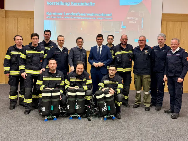 Neue Schutzausrüstung für „Tunnel-Feuerwehren“